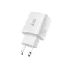 TECH-PROTECT NCA45W-GAN caricabatterie da rete 2 porte PD 45W / QC3.0 bianco