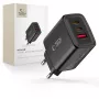 TECH-PROTECT NCA65W-GAN caricabatterie da rete 3 porte PD 65W / QC3.0 nero