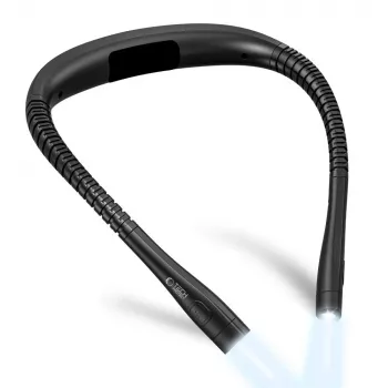 TECH-PROTECT LL200 lampada da lettura da collo nero