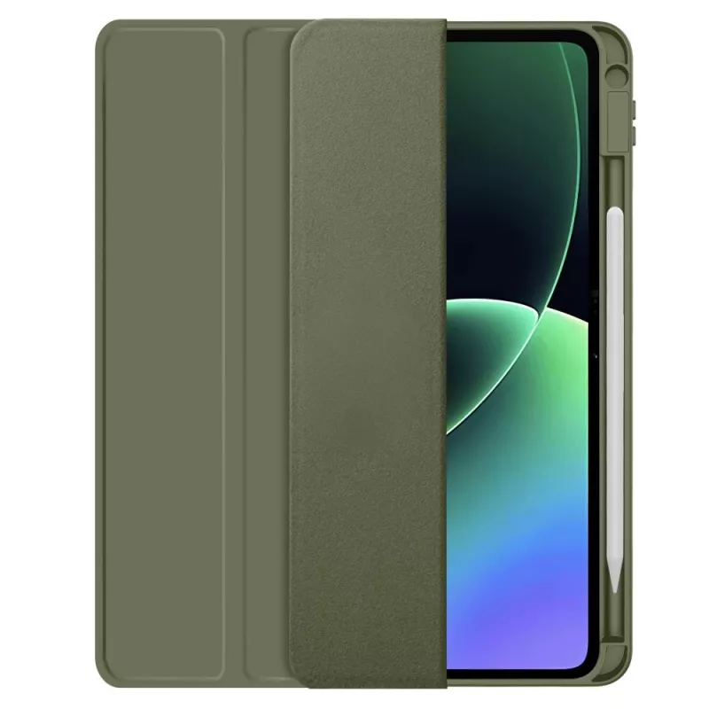 Tech-Protect SC Pen Custodia per Xiaomi Pad 7 / 7 Pro / 8 / 8 Pro 11.2, Verde pino