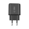 TECH-PROTECT NCA65W-GAN caricabatterie da rete 2 porte PD 65W / QC3.0 nero