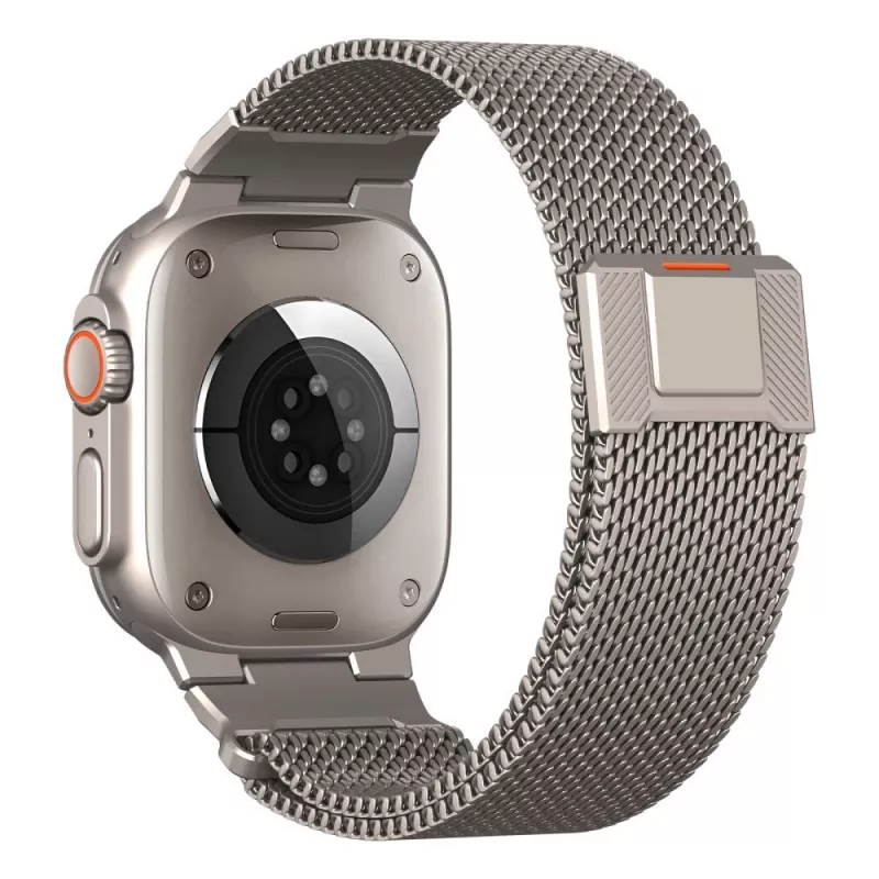 Tech-Protect Milano Vanguard per Apple Watch 8 / 9 / 10 / 11 / SE / Ultra (44 / 45 / 46 / 49 mm) argento