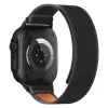 TECH-PROTECT NYLON ELITE Apple Watch 8 / 9 / 10 / 11 / SE / Ultra (44 / 45 / 46 / 49 mm) nero/arancione