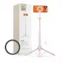TECH-PROTECT L10S treppiede selfie stick MagSafe Bluetooth rosa/grigio