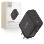 TECH-PROTECT NC200W-GAN caricabatterie da rete 4 porte PD 200W / QC3.0 nero
