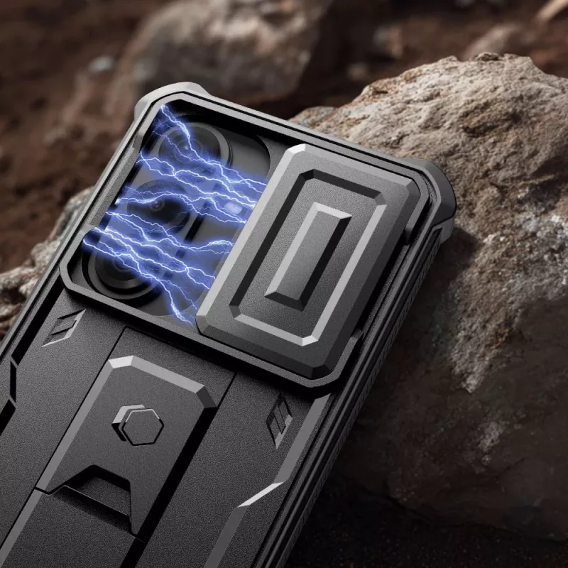 Tech-Protect Kevlar CAM+ 2-Set Galaxy S26 nero