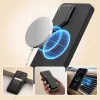 TECH-PROTECT Kevlar Aura Case MagSafe per Samsung Galaxy S26, nero/arancione