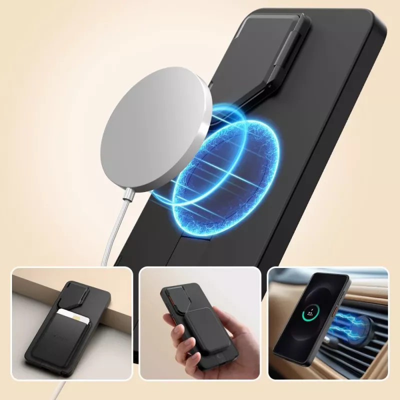 TECH-PROTECT KEVLAR AURA MAGSAFE GALAXY S26 ULTRA NERO/ARANCIONE