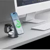 TECH-PROTECT A48 caricabatterie wireless magnetico MagSafe 3-in-1 25W Qi2.2 grigio scuro