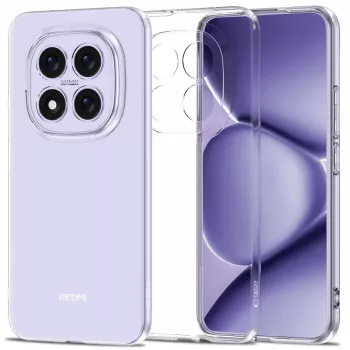 Tech-Protect Flexair custodia per Xiaomi Redmi Note 15 Pro 5G, retro in TPU trasparente