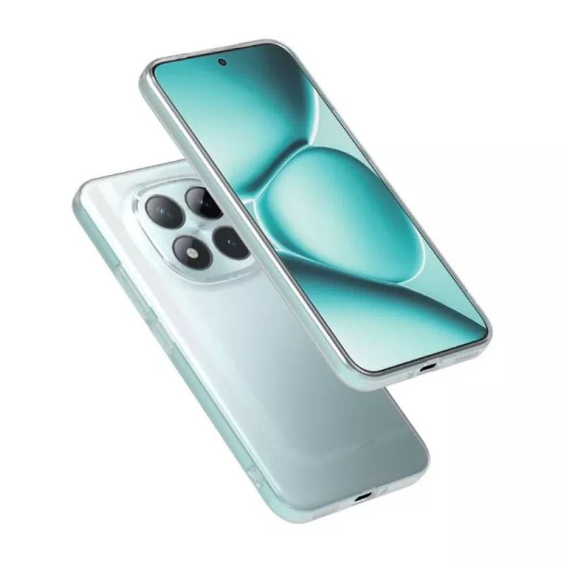 Tech-Protect Flexair custodia per Xiaomi Redmi Note 15 Pro 5G, retro in TPU trasparente