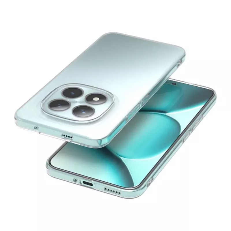 Tech-Protect Flexair custodia per Xiaomi Redmi Note 15 Pro 5G, retro in TPU trasparente