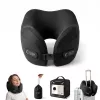 TECH-PROTECT COMFORTREST cuscino da viaggio per il collo nero