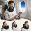 TECH-PROTECT COMFORTREST cuscino da viaggio per il collo nero