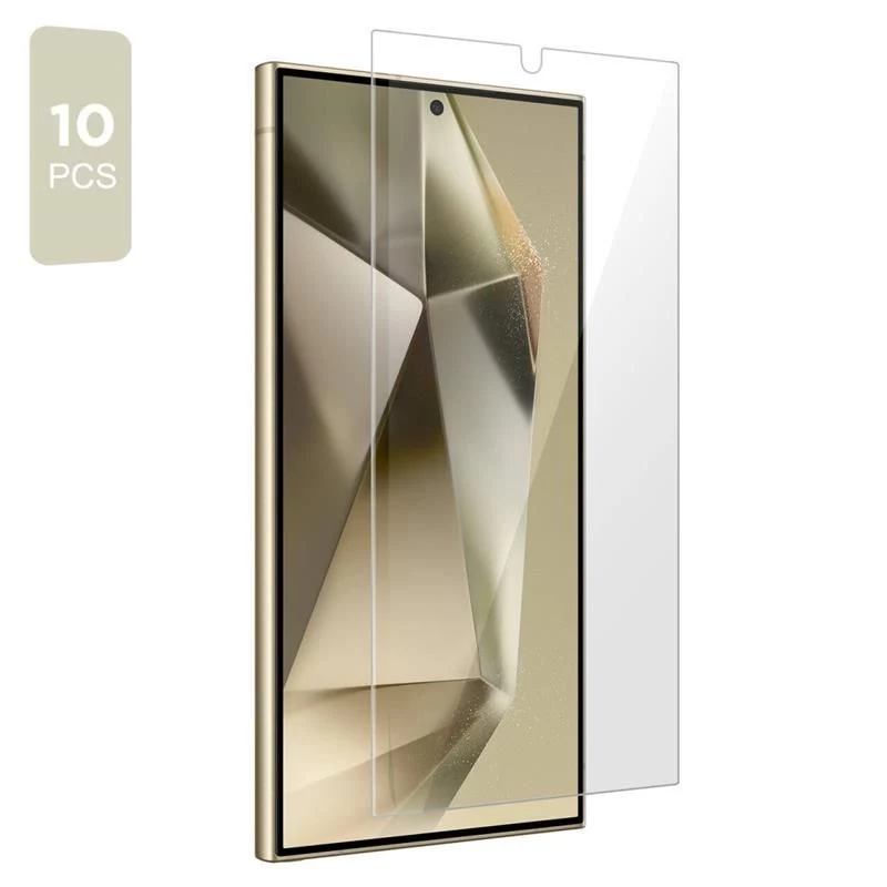 TECH-PROTECT pellicola protettiva in vetro temperato bundle 10 pezzi per Samsung Galaxy S26 Ultra trasparente