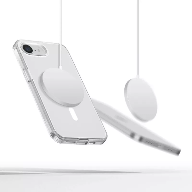 Tech-Protect Flexair Hybrid custodia MagSafe per Apple iPhone 16E/17E, trasparente