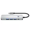 TECH-PROTECT HB01 adattatore HUB 5in1 Type-C + USB3.0 + HDMI 4K 60HZ + PD100W grigio siderale