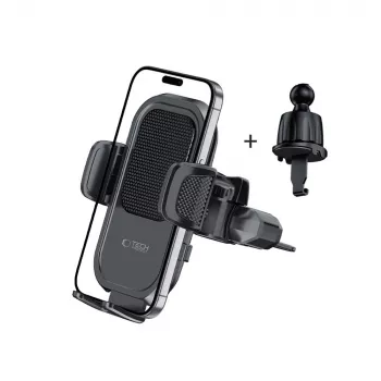 TECH-PROTECT V8 supporto auto universale per lettore CD e bocchetta d'aria nero