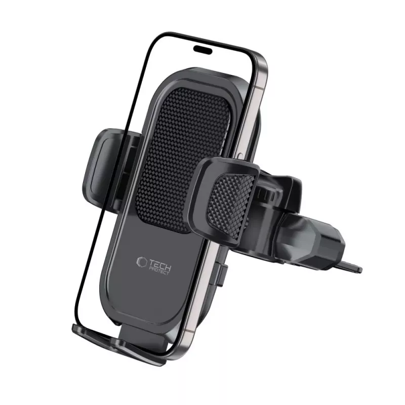 TECH-PROTECT V8 supporto auto universale per lettore CD e bocchetta d'aria nero