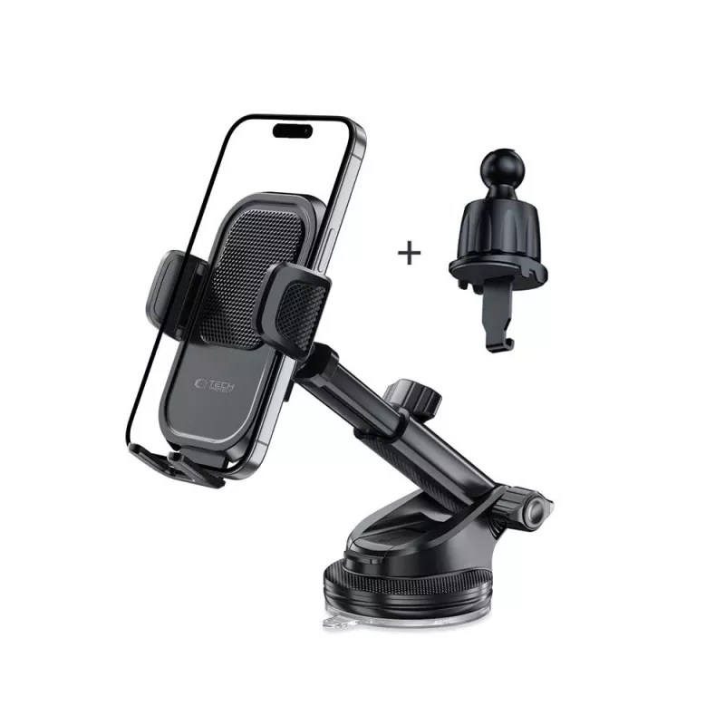 TECH-PROTECT V8 supporto auto universale per cruscotto e bocchetta d'aria nero