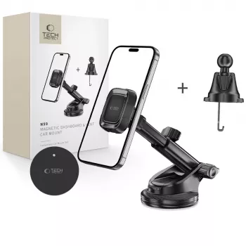 TECH-PROTECT N59 supporto auto magnetico per cruscotto e bocchetta d'aria nero