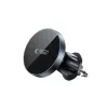 TECH-PROTECT MM15W-V5 supporto auto magnetico MagSafe per cruscotto e bocchetta d'aria con caricabatterie wireless 15W nero/nero