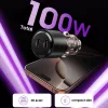 TECH-PROTECT CC03 caricabatterie auto 2 porte PD 100W nero