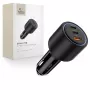 TECH-PROTECT CC04 caricabatterie auto 3 porte PD 175W nero