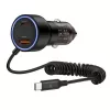 TECH-PROTECT CC05 caricabatterie auto 2 porte PD 60W + cavo nero