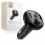 TECH-PROTECT CC06 caricabatterie auto 3 porte PD 72W + trasmettitore FM Bluetooth nero