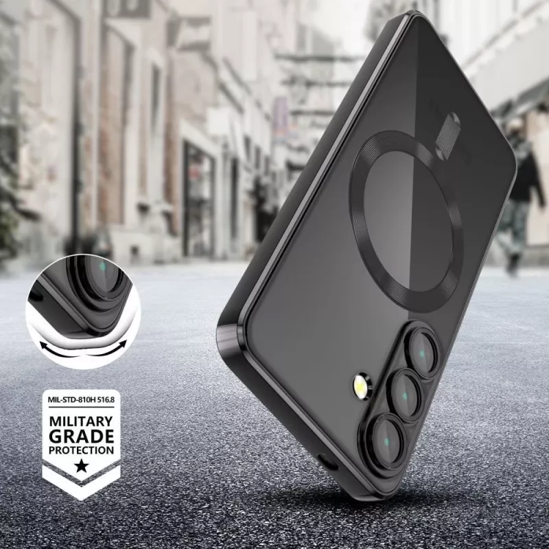 Tech-Protect Magflex MagSafe Galaxy A56 5G nero lucido