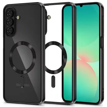 Tech-Protect Magflex cover MagSafe per Samsung Galaxy A26 5G nero lucido