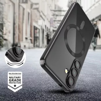 Tech-Protect Magflex cover MagSafe per Samsung Galaxy A26 5G nero lucido