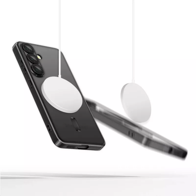 Tech-Protect Magflex cover MagSafe per Samsung Galaxy A26 5G nero lucido