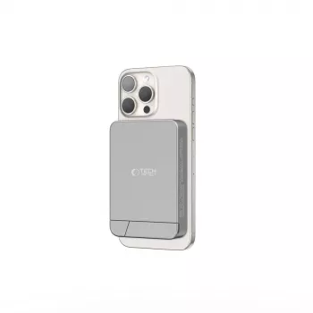 TECH-PROTECT PB15 LIFEMAG power bank MagSafe 10000mAh grigio siderale