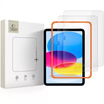 Tech-Protect Easy Set+ per Apple iPad 10,9 pollici 10ª generazione (2022) / 11 pollici 11ª generazione (2025) trasparente - 2 pezzi