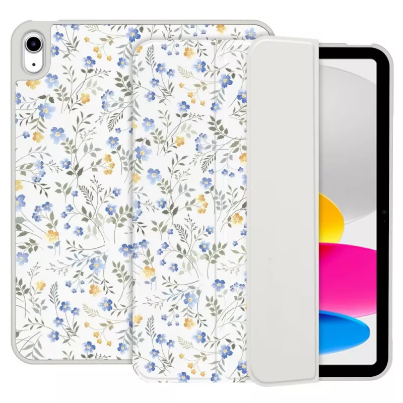 Tech-Protect SC Pen Custodia per iPad 10.9 (10th Gen, 2022) / iPad 11 (2025), Floreale