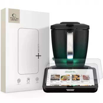 TECH-PROTECT Glass Fit+ confezione da 2 pellicole vetro temperato per Vorwerk Thermomix TM7 trasparente