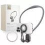 TECH-PROTECT AC200 supporto collo magnetico MagSafe e GoPro e DJI grigio pastello