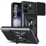 Tech-Protect Camshield Pro cover per Xiaomi Redmi Note 14 4G, nero opaco