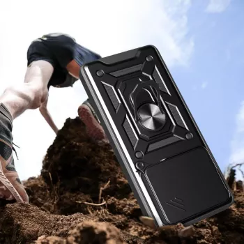 Tech-Protect Camshield Pro cover per Xiaomi Redmi Note 14 4G, nero opaco