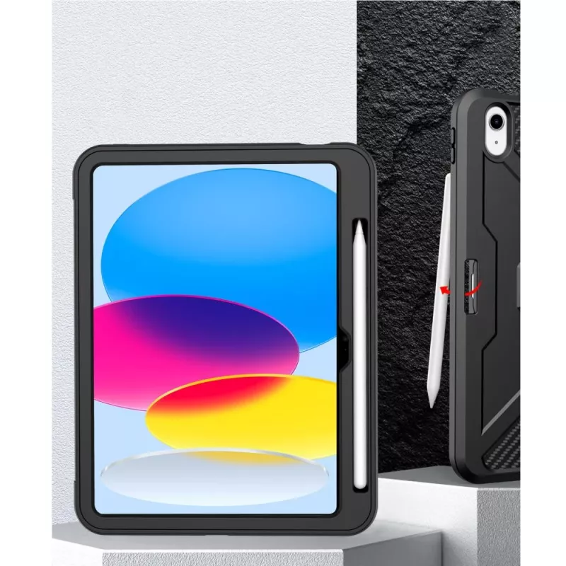 Tech-Protect Endurance cover per iPad 10,9 pollici (10ª gen, 2022) / iPad 11 pollici (2025) - nero