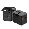 TECH-PROTECT TA200 adattatore da viaggio EU / UK / US / AU nero