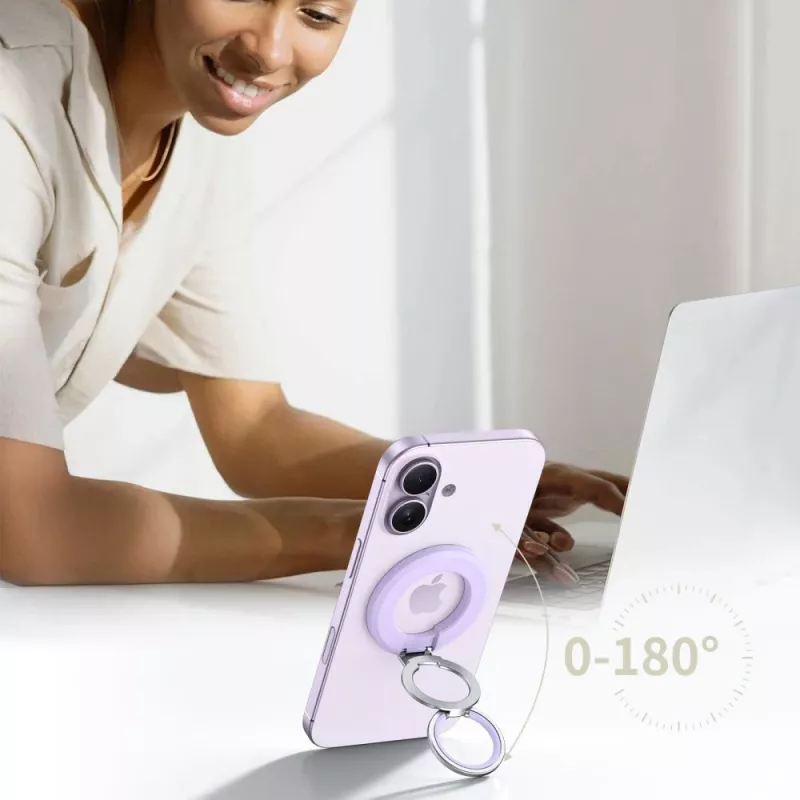 TECH-PROTECT MMR500 anello magnetico MagSafe per telefono malva