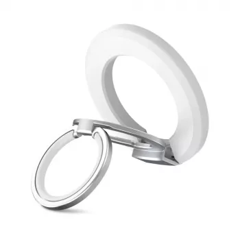 TECH-PROTECT MMR500 Anello magnetico MagSafe per telefono bianco
