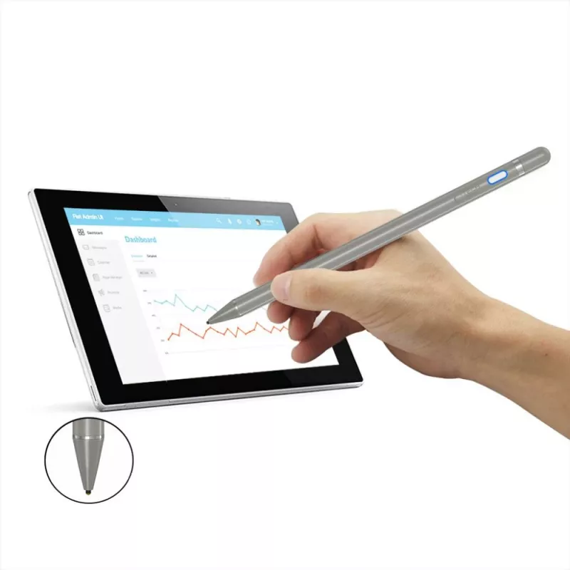 TECH-PROTECT Active Stylus Pen titanio