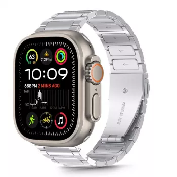 TECH-PROTECT STAINLESS CLASSIC APPLE WATCH 8 / 9 / 10 / 11 / SE / ULTRA (44 / 45 / 46 / 49 MM) ARGENTO