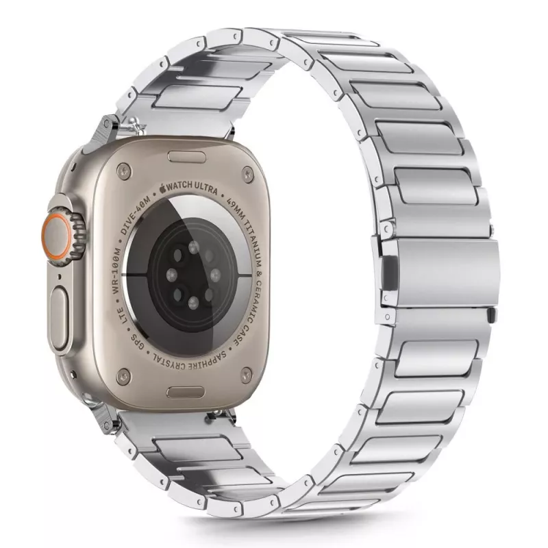 TECH-PROTECT STAINLESS CLASSIC APPLE WATCH 8 / 9 / 10 / 11 / SE / ULTRA (44 / 45 / 46 / 49 MM) ARGENTO