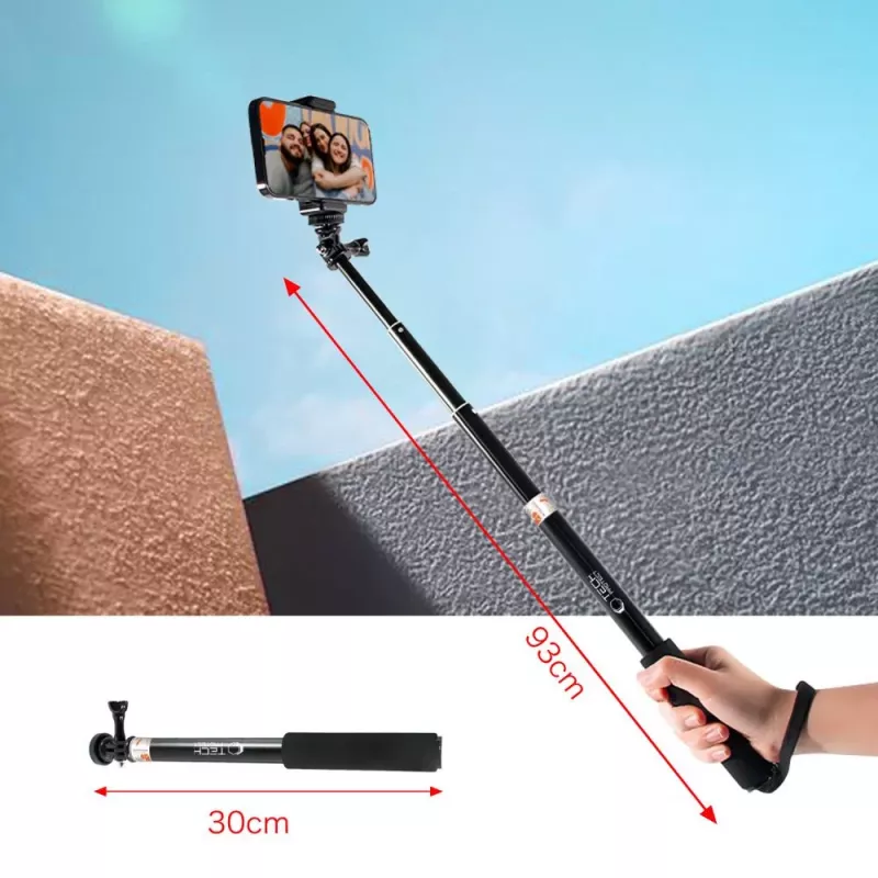 Tech-Protect GA100 monopiede telescopico e bastone selfie per GoPro