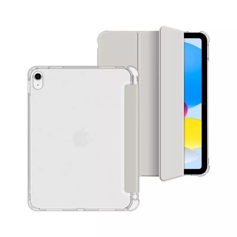 Tech-Protect SC Pen Hybrid Custodia ibrida per iPad 10.9 (10th Gen, 2022) / iPad 11 (2025), Argento